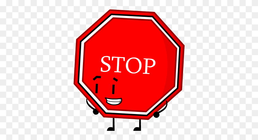 362x398 Image - Stop Sign PNG