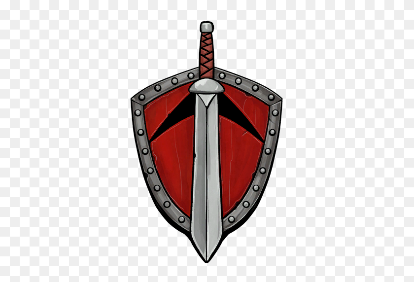 512x512 Image - Sword And Shield PNG