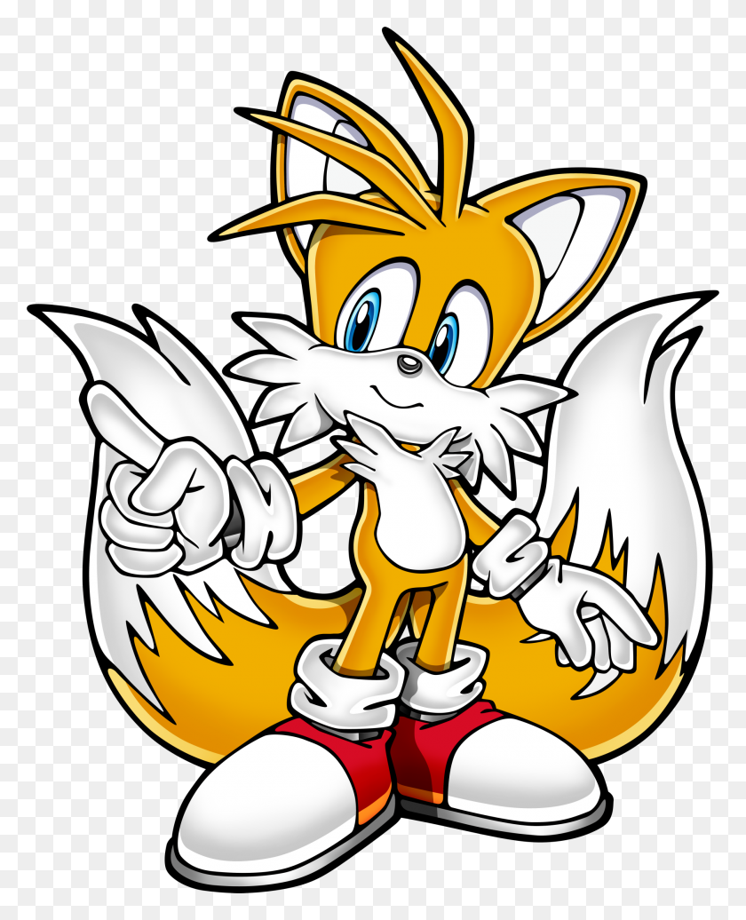 1860x2329 Image - Tails PNG