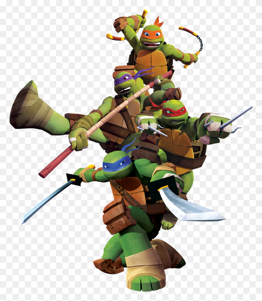 857x993 Image - Teenage Mutant Ninja Turtles PNG