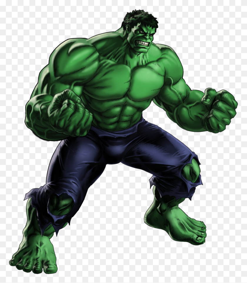 1073x1240 Imagen - El Hulk Png