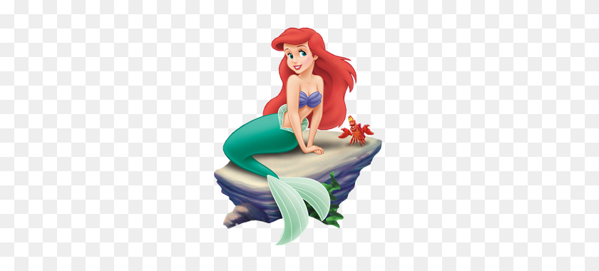 263x320 Image - The Little Mermaid PNG