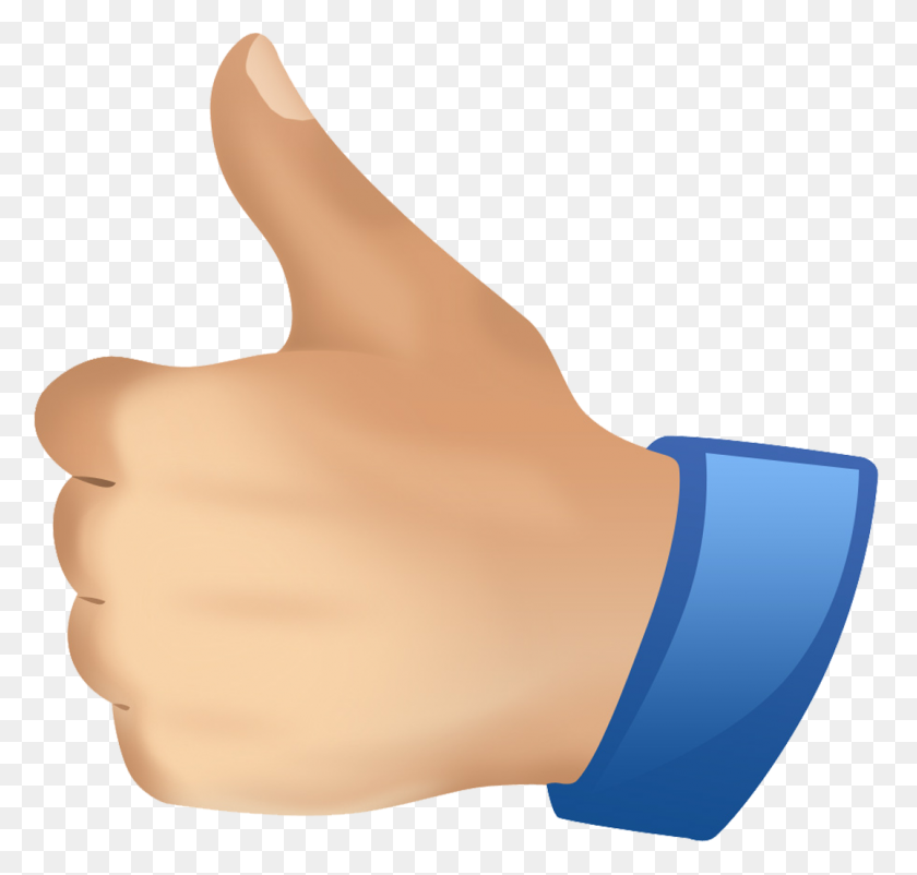 1076x1024 Image - Thumbs Up PNG