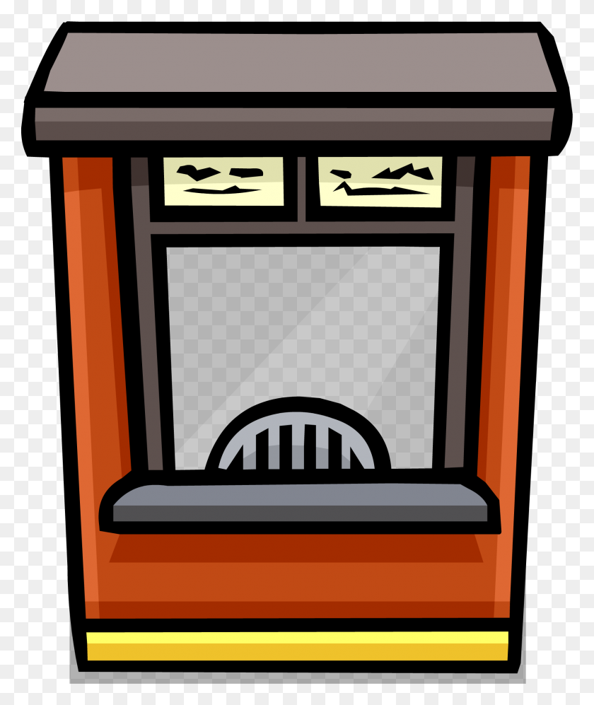 1738x2090 Image - Ticket Booth Clipart