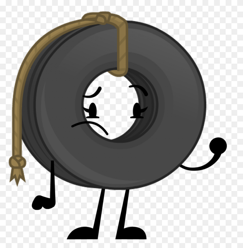 884x904 Image - Tire Swing Clipart