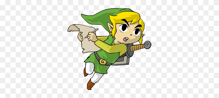 324x317 Imagen - Toon Link Png