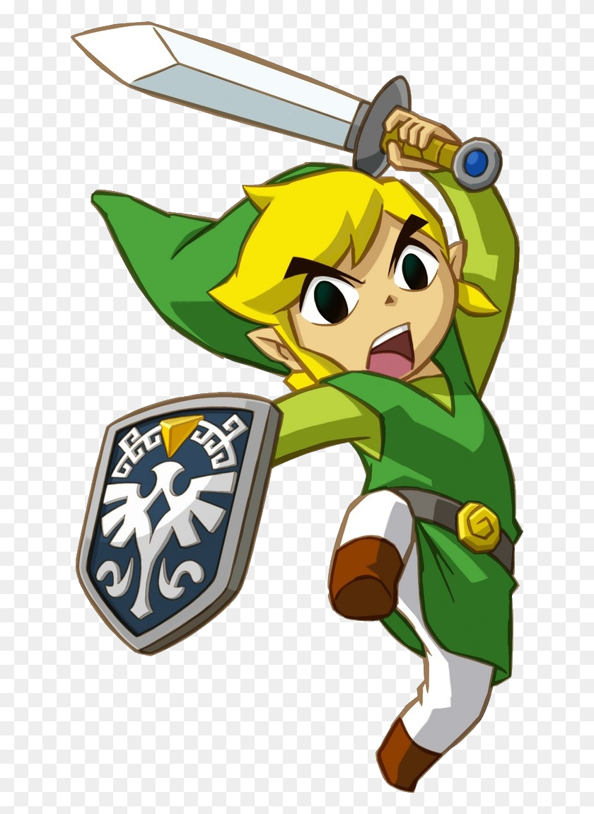 640x1091 Image - Toon Link PNG