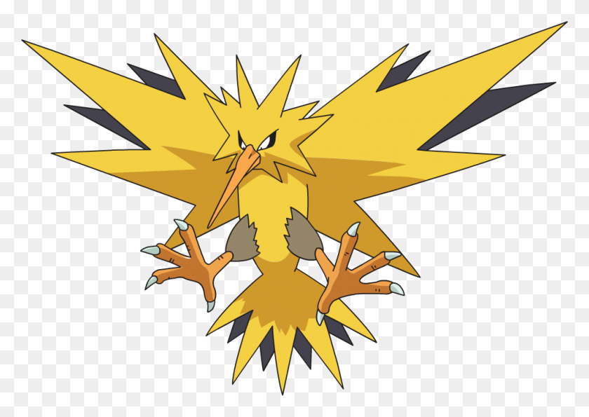 982x674 Image - Zapdos PNG