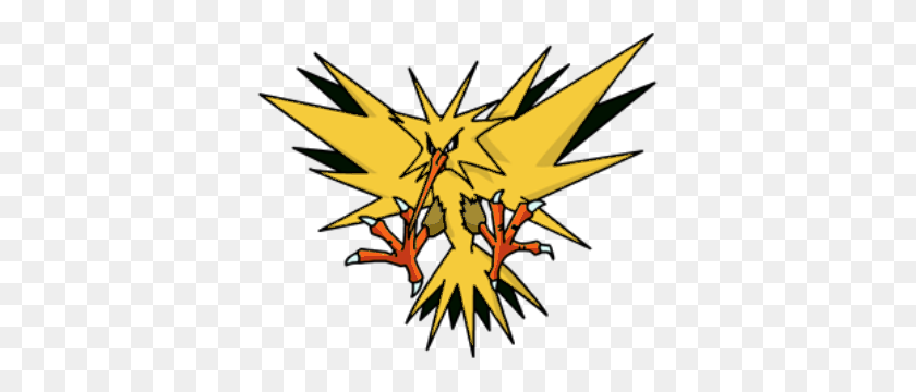 370x300 Image - Zapdos PNG