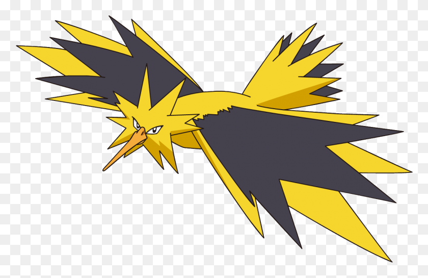 1254x780 Image - Zapdos PNG