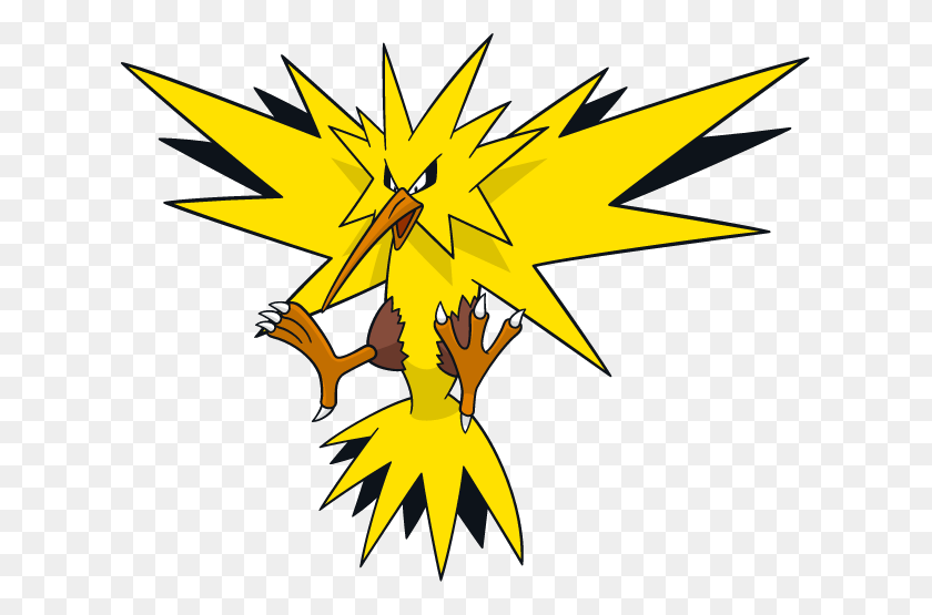 621x495 Image - Zapdos PNG