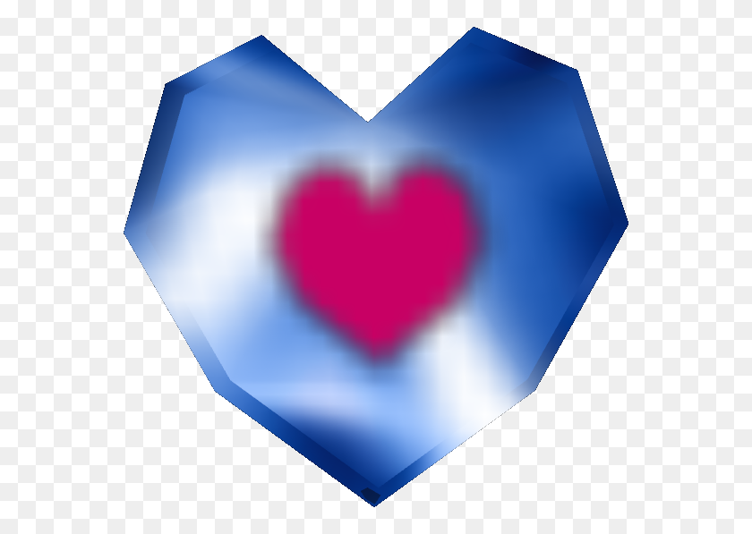 564x537 Image - Zelda Heart PNG