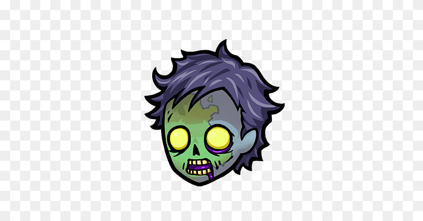 380x380 Image - Zombie Face PNG