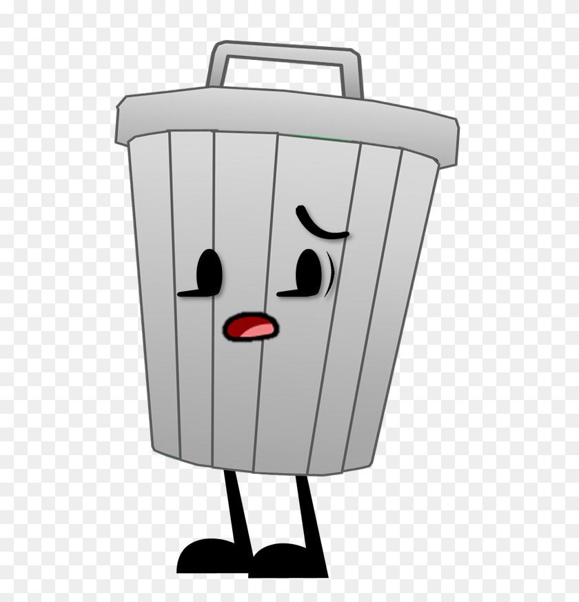 550x813 Image - Trash Can PNG