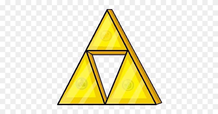 414x378 Image - Triforce PNG