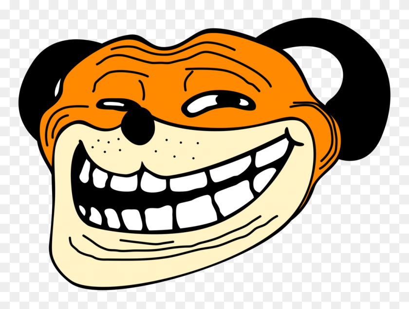 1024x755 Image - Troll Face Clipart