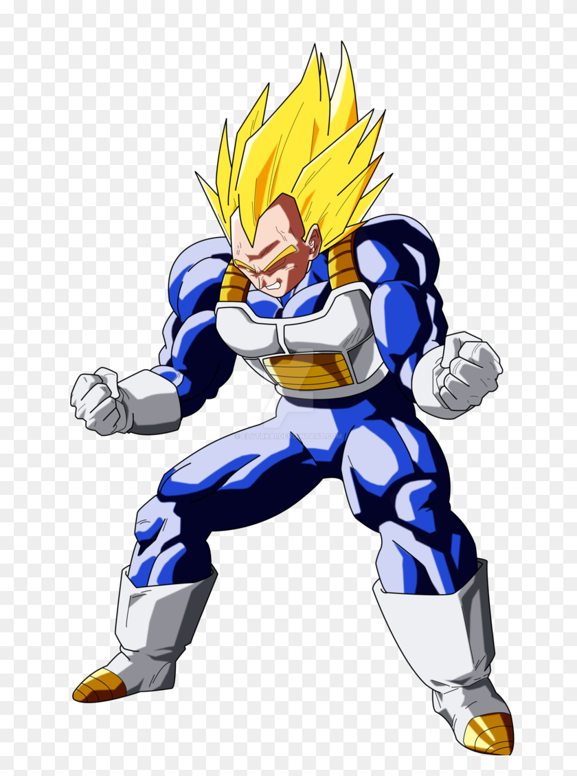 748x1069 Image - Vegeta PNG