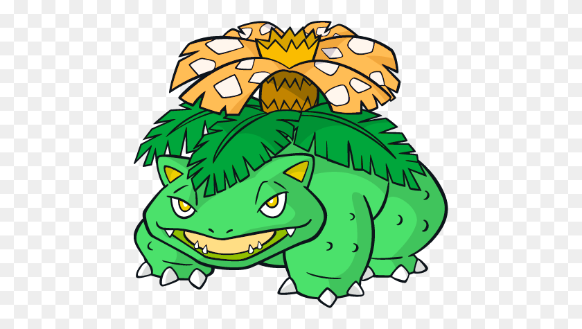 454x415 Imagen - Venusaur Png