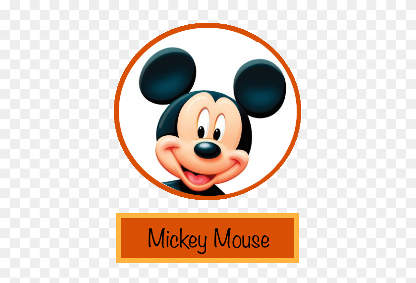 436x511 Image - Mickey Mouse Logo PNG