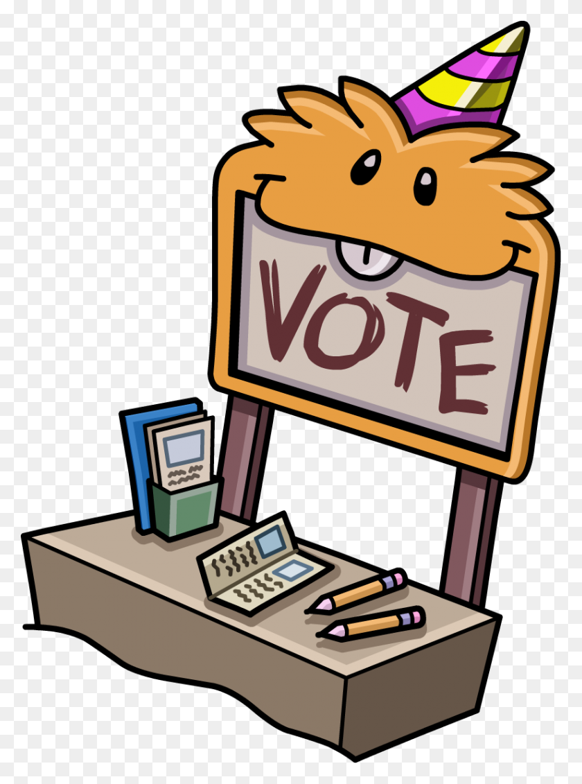 825x1133 Image - Voting Booth Clipart