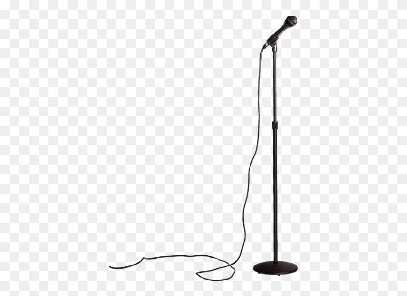 390x551 Image - Microphone Silhouette PNG
