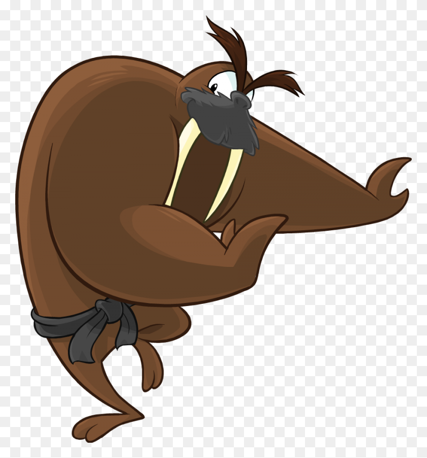 910x982 Image - Walrus PNG