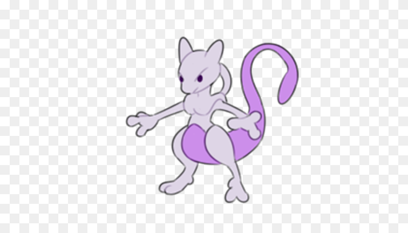 420x420 Imagen - Mewtwo Png