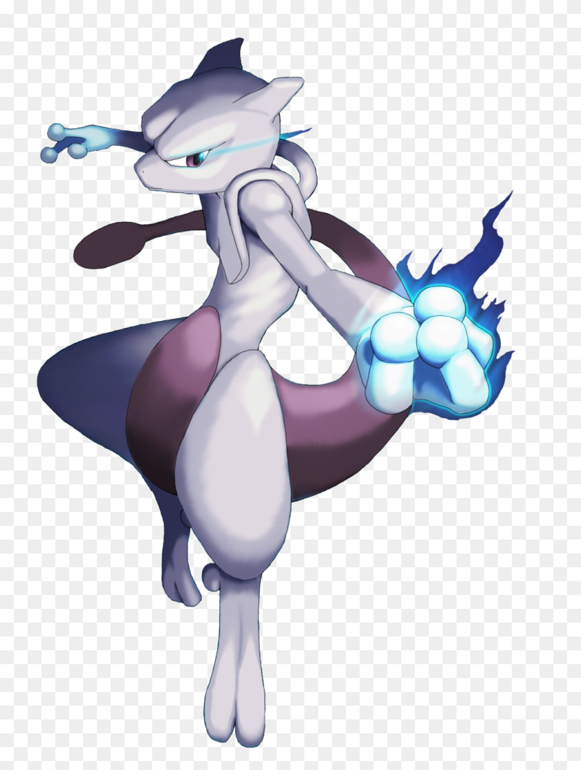 1024x1383 Image - Mewtwo PNG