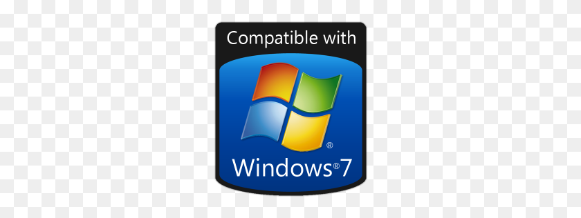 256x256 Image - Windows 7 Logo PNG