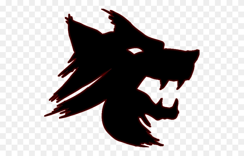 535x479 Image - Wolf Face PNG