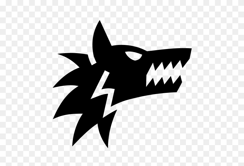 512x512 Image - Wolf Head PNG