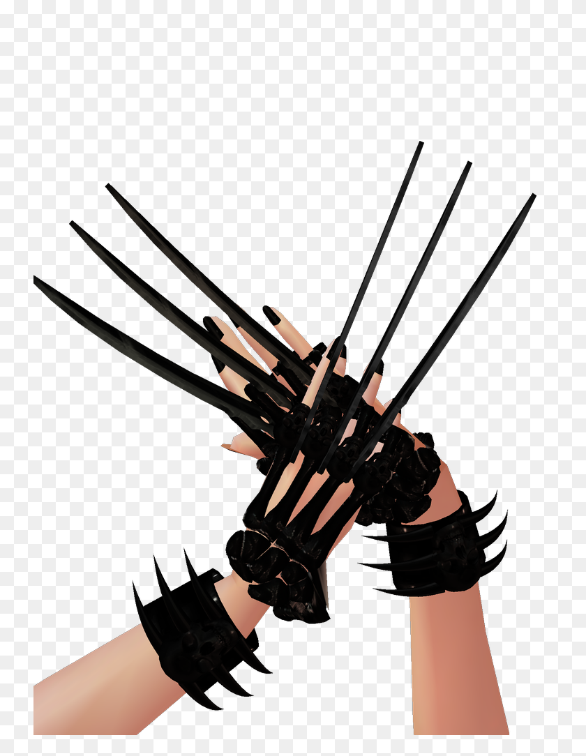 743x1024 Image - Wolverine Claws PNG