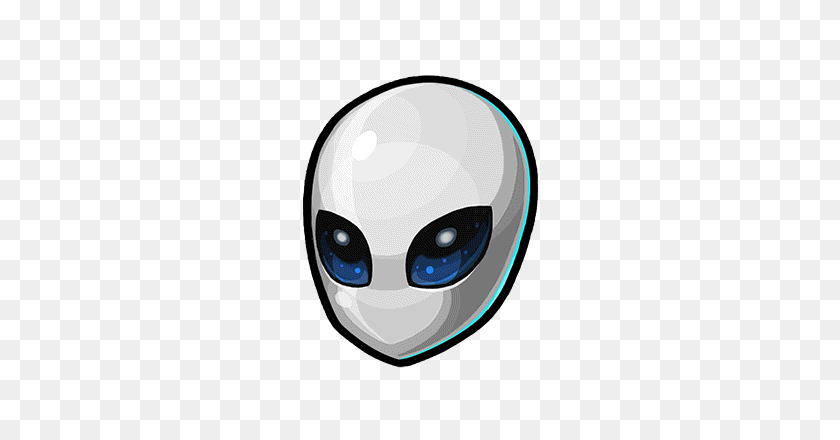 380x380 Image - Alien Head PNG