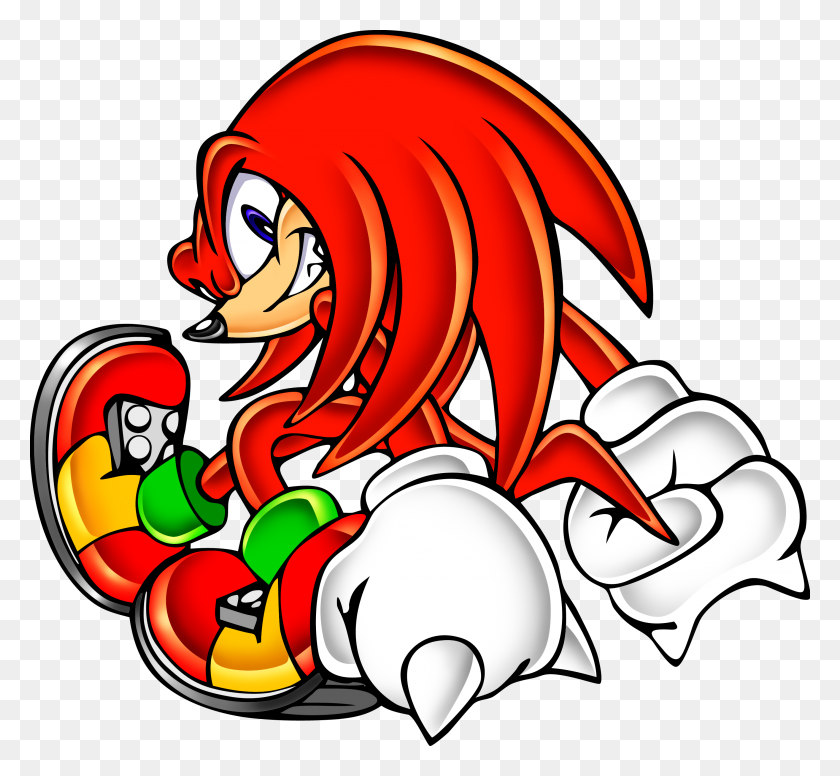 2831x2602 Image - And Knuckles PNG