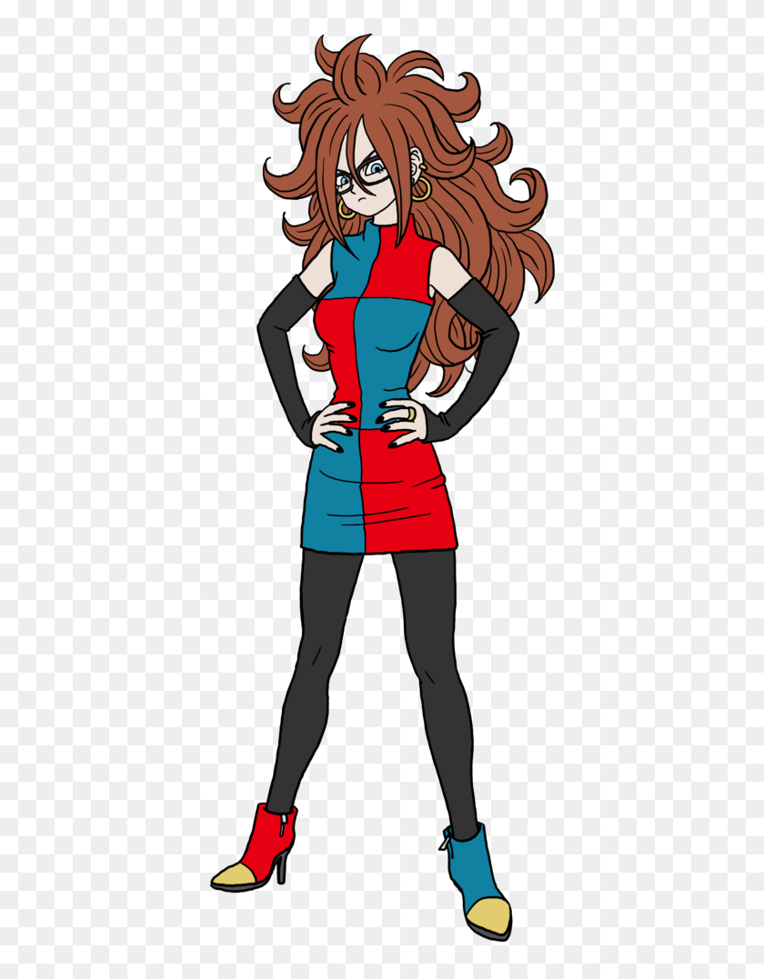 400x1017 Image - Android 21 PNG
