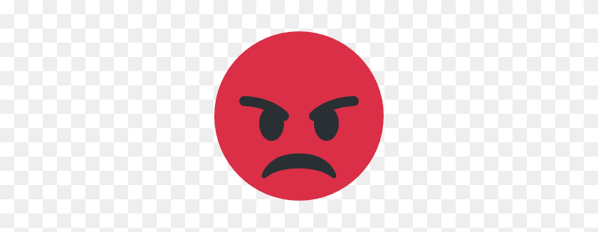 266x266 Image - Angry Emoji PNG
