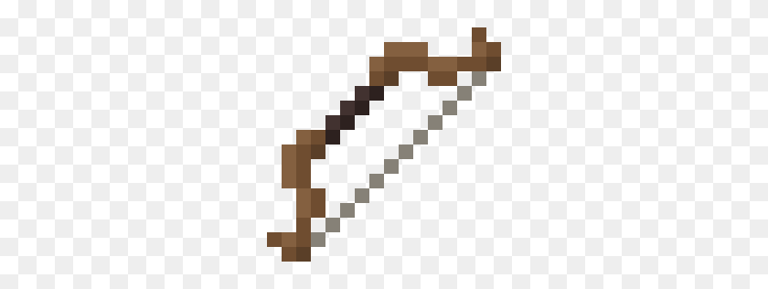 256x256 Image - Minecraft Bow PNG