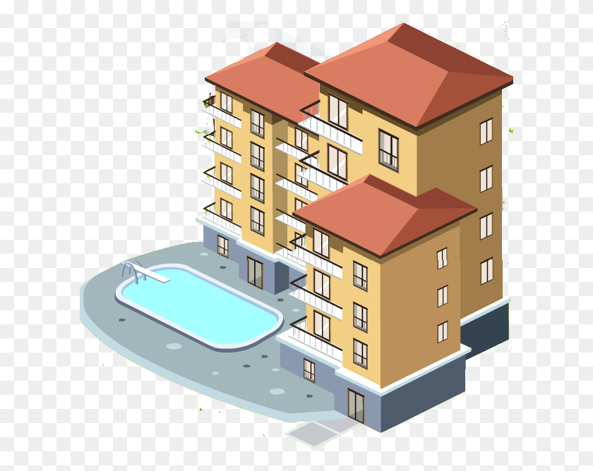 614x608 Image - Apartment PNG