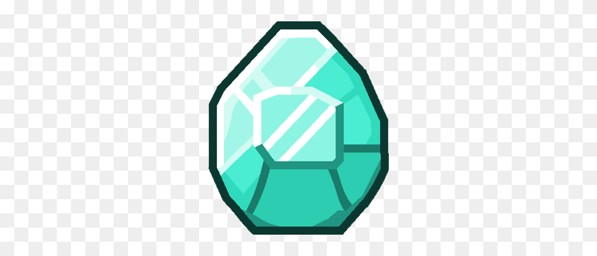 254x300 Image - Minecraft Diamond PNG