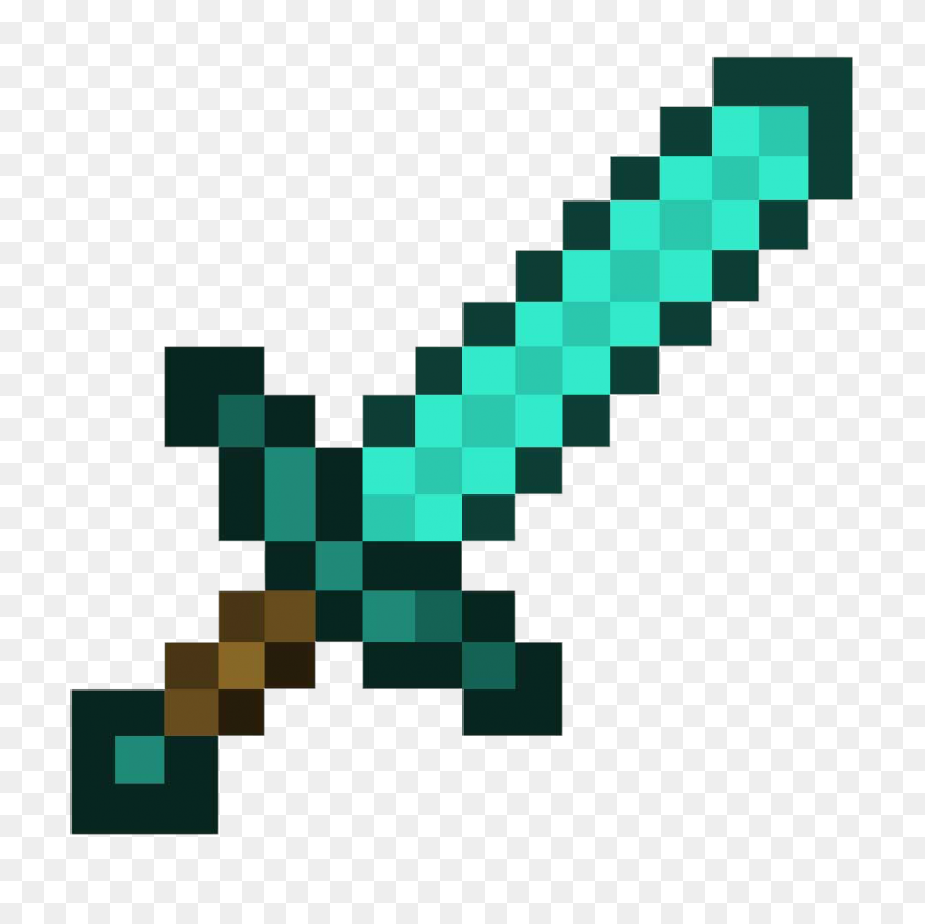 1000x1000 Image - Minecraft Sword PNG
