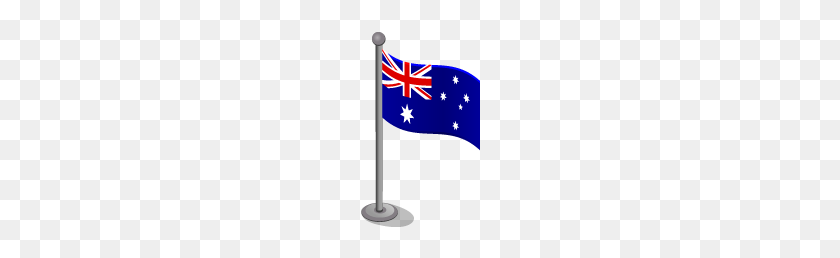 122x198 Imagen - Bandera De Australia Png