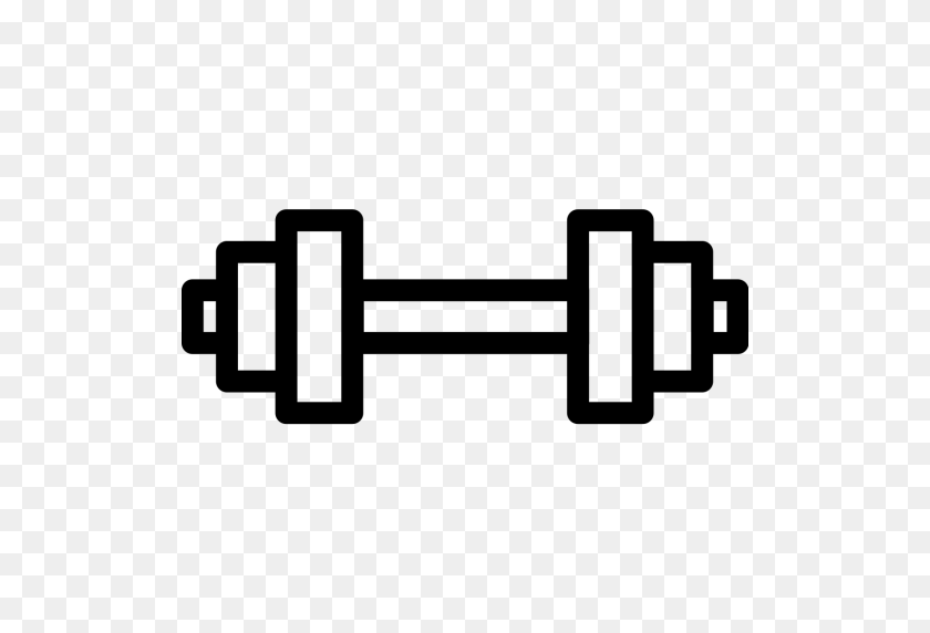 512x512 Image - Barbell PNG