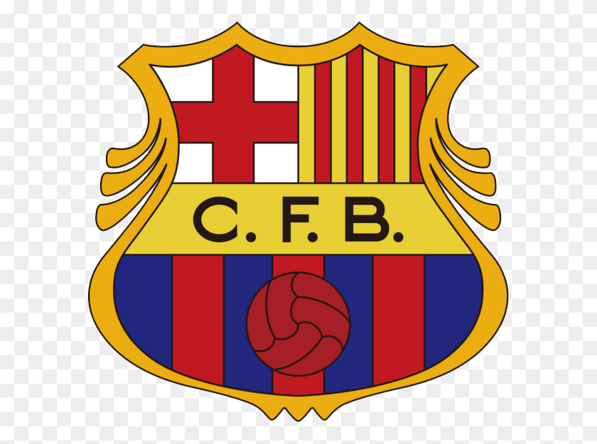 593x565 Изображение - Логотип Барселоны Png