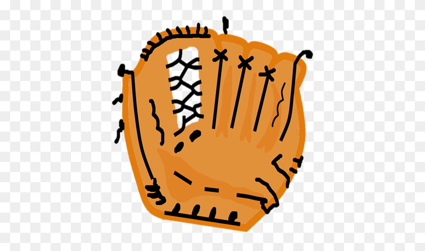 404x436 Image - Baseball Glove PNG
