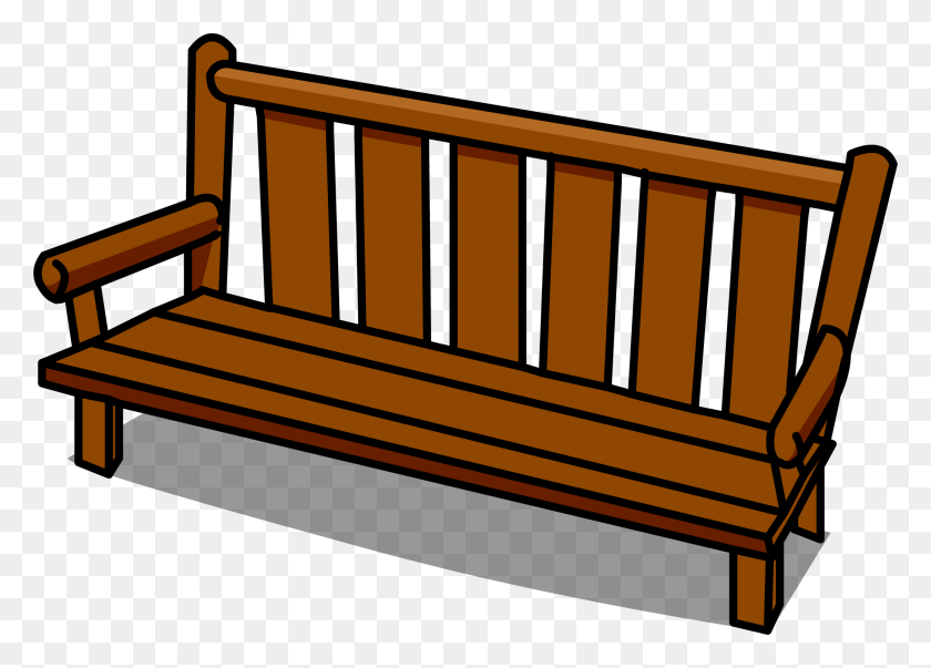 2153x1499 Image - Bench PNG