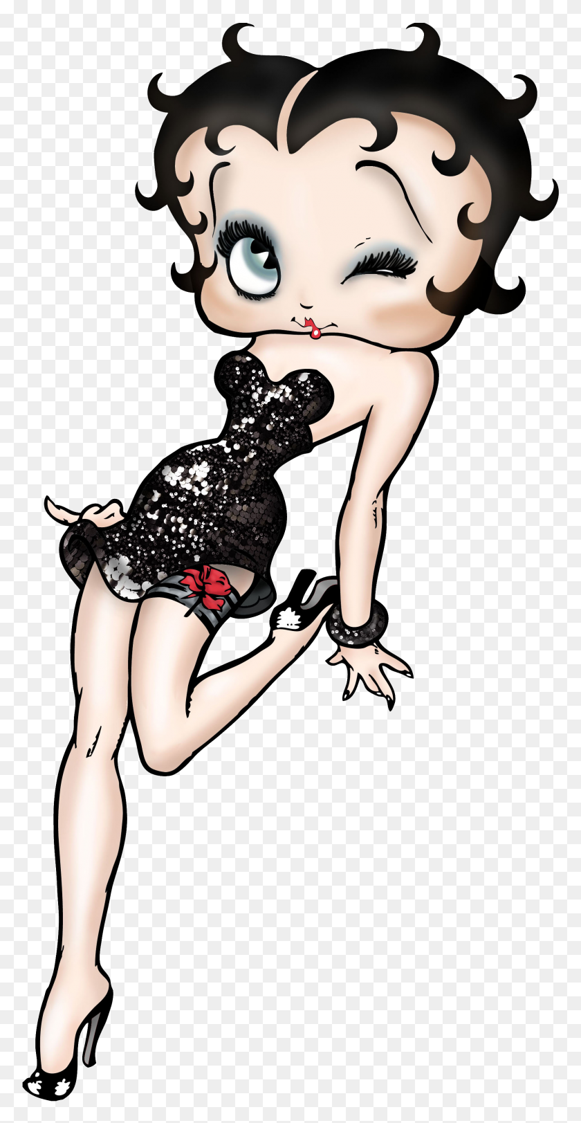 1805x3617 Image - Betty Boop PNG