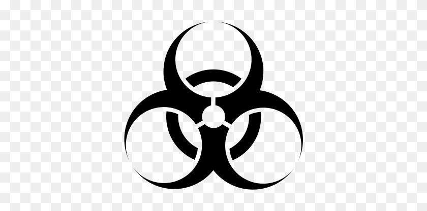 376x356 Image - Biohazard Symbol PNG