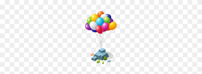 250x250 Image - Birthday Balloons PNG