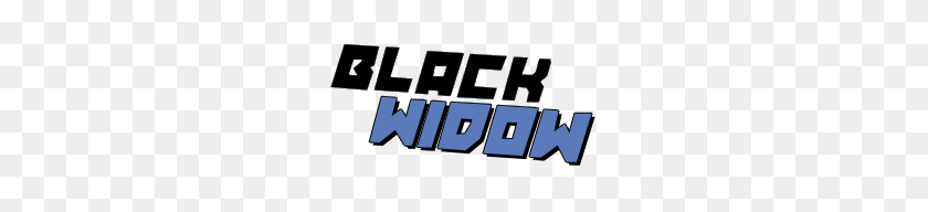 257x132 Image - Black Widow Logo PNG