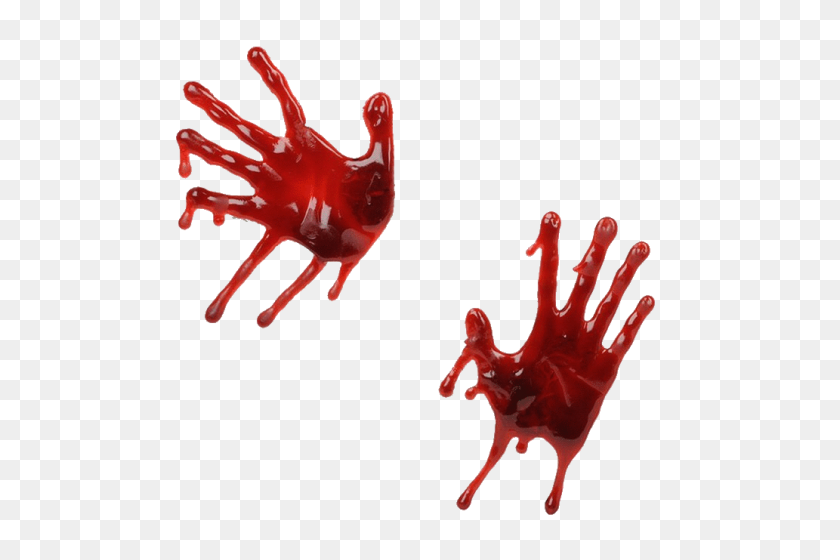 500x500 Image - Bloody Hand PNG
